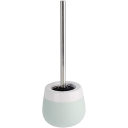 [24616] BROSSE WC EN CERAMIQUE MALTA MENTHE/BLANC