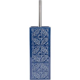 [24615] BROSSE WC EN CERAMIQUE CORDOBA BLEU FONCE