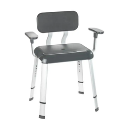 [22843] TABOURET AVEC DOSSIER ET ACCOUDOIR SECURA PREMIUM