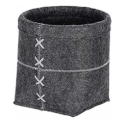 [22896] CORBEILLE SALLE DE BAIN FEUTRE MARA M ANTHRACITE