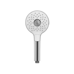 [22990] POMMEAU DE DOUCHE POWERBOOST D120MM/3 CHROME/BLANC