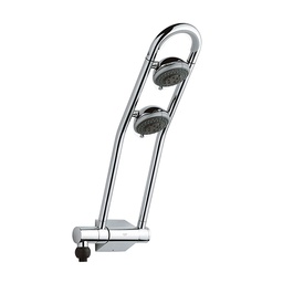 [23017] DOUCHETTE DOUBLE TETE ORIENTABLE FREEHANDER