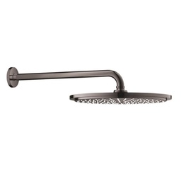 [23042] ENSEMBLE TETE ET BRAS DE DOUCHE FINITION GRAPHITE