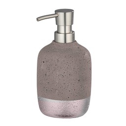 [23158] DISTRIBUTEUR DE SAVON MAUVE GRIS