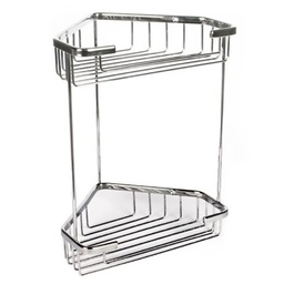 [24861] ETAGERE D ANGLE METAL 2 NIV.200X150X270