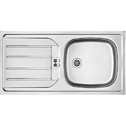 [21304] EVIER INOX LUXTUBE DLT INSET 600*500MM A ENCASTRER