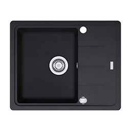 [21317] EVIER ONX 611 3 1/2" WWK LHD SATIN SINK 860X500
