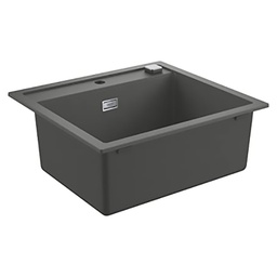 [23262] EVIER COMPOSITE K700 /1 BAC 500X360MM GRIS GRANITE