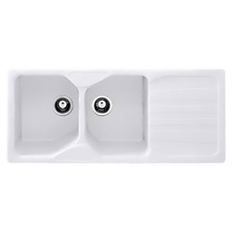 [21265] EVIER COG 621 3 1/2" NWK REV WRO M-WHITE