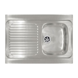 [21318] EVIER RADAR 80 X B21 3 1/2" WWK RHD SINK 1160X500