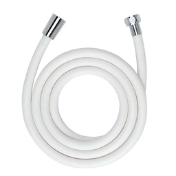 [23295] FLEXIBLE DE DOUCHE DESIGN 175CM BLANC MAT
