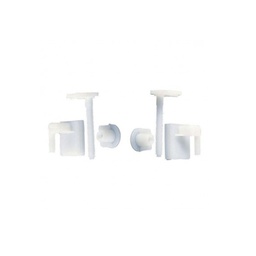 [23301] ENSEMBLE FIXATION PLASTIQUE ABATTANT