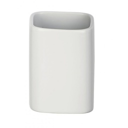 [24922] GOBELET HEXA BLANC MAT
