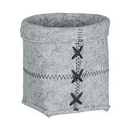[23550] PANIER DE BAIN EN FEUTRE MOD. MARA S, GRIS CLAIR
