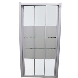 [23562] PAROI DE DOUCHE 3V COULLISSANTE MISSI 100CM CHROME