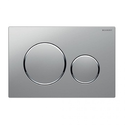 [23592] PLAQUE DE COMMANDE MATT CHROME