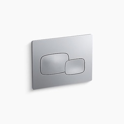[23593] PLAQUE DE COMMANDE PNEUMATIQUE HORIZONTAL CHROME POUR WC SUSPENDU