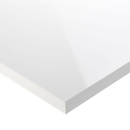 [21507] PLAN DE TRAVAIL 900X650X22MM SPRAY WHITE