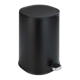 [23620] POUBELLE A PEDALE NANT 5L NOIR MAT