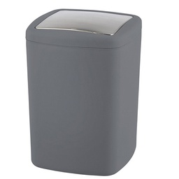 [23621] POUBELLE 8,5L BARCELONA ANTHRACITE 20.5 X 28.5 X 20.5 CM