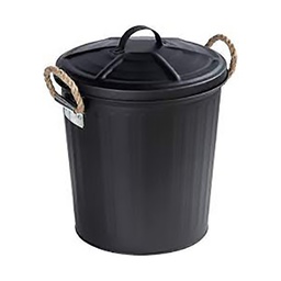 [23623] POUBELLE 6L GARA NOIR 24 X 28.5 X 23 CM