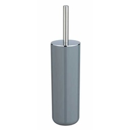 [23720] BROSSE WC POSA GRIS CHROME FERME
