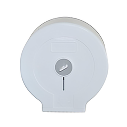 [25172] PORTE PAPIER ROULEAU PLASTIQUE BLANC 282X210X265MM