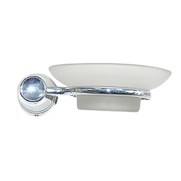 [23917] PORTE SAVON ALLIAGE ZINC FINITION CHROME