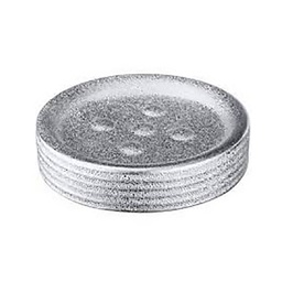 [23955] PORTE SAVON POLARIS JUWEL ARGENT