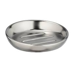 [25180] PORTE SAVON BADI CHROME MATE