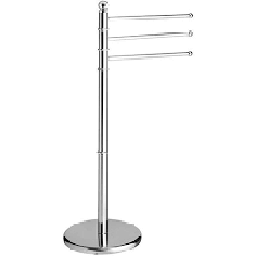 [25203] PORTE SERVIETTE 3B A POSER CHROME CS-62301-38 CR/CR