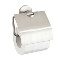 [24051] DEROULEUR PAPIER WC AVEC COUVERCLE CUBA MAT