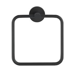 [24066] PORTE SERVIETTE ANNEAU BOSIO BLACK MAT