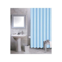[24115] RIDEAU DE DOUCHE PVA 180X200 BLEU