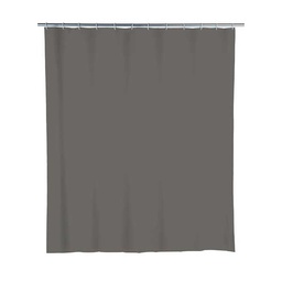 [24139] RIDEAU DE DOUCHE 180X200 CM PEVA GRIS SOURIS