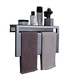 [24207] SECHE SERVIETTE ELECTRIQUE ALU CHROME 500X260X120 60W