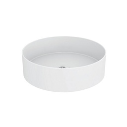 [24340] VASQUE A POSER PORECLAINE RONDE MICA 410X410X120MM