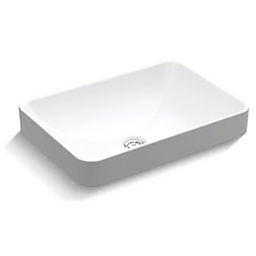[24344] VASQUE A POSER PORECLAINE FOREFRONT RECTANGLE 575 X 410X171 MM
