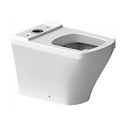 [24741] CUVETTE WC SOL BLANC 63 CM DURASTYLE HORIZONTALE