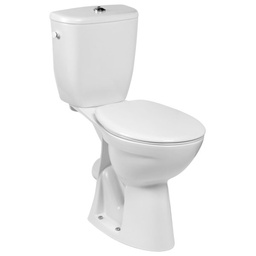 [24392] CUVETTE BLANC POUR WC BRIVE SORTIE HORIZONTALE