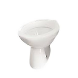 [25417] WC HORIZONTAL AVEC COUDE EN LAITON