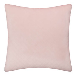 [10011] COUSSIN VELOURS EMB DOLCE ROSE 40X40