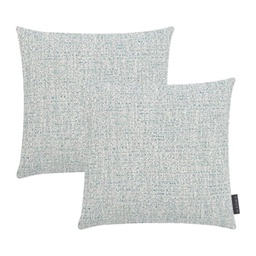 [10043] COUSSIN JACQUARD 2 TRESSES BLEU 40X40