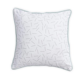 [10057] COUSSIN 40X40CM DEH ZELLY VERT SAUGE