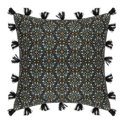 [10080] HOUSSE COUSSIN ROSACE POMP 40X40