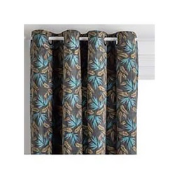 [10134] RIDEAU VELOURS SIERRA GRIS FONCE 140X260