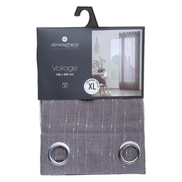 [10265] VOILAGE ANISSA GRIS 140X260