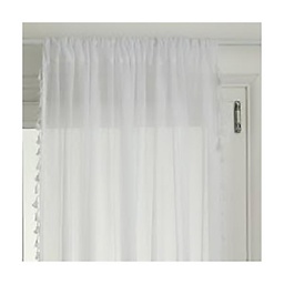 [10275] VOILAGE POMPON GYPSY IVOIRE 140X240