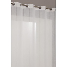 [10280] VOILE GRANDE LARGE 280X240CM 14 OEIL CONTEMPO BLANC