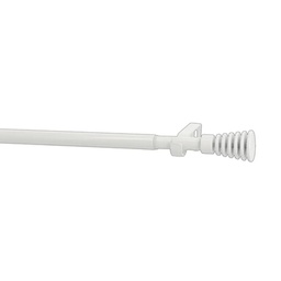 [10353] KIT TRINGLE D19/16 160-300cm CANELE BLANC MAT
